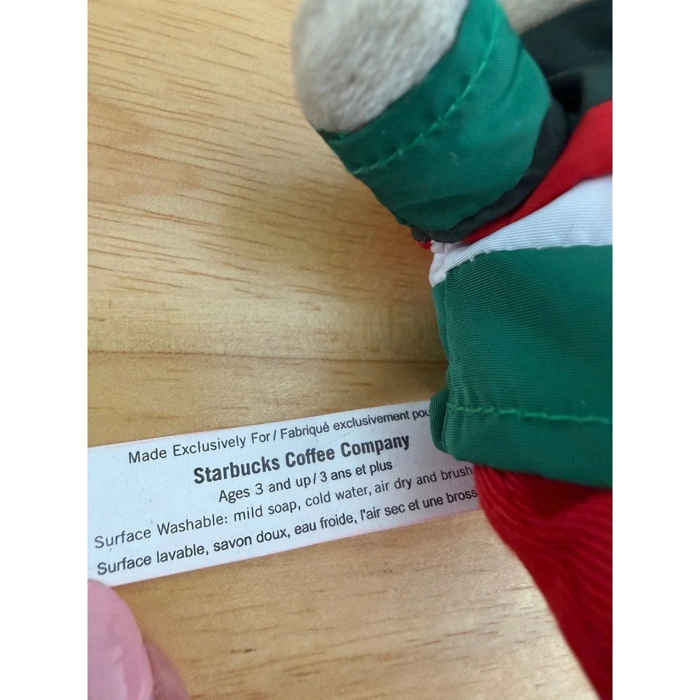 Starbucks Holiday Bearista 2019 Christmas Ski Ornament Mini Bear Limited Edition
